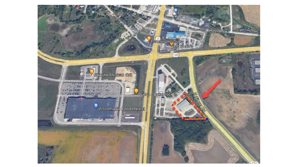 Gilmer Road, Lakemoor, IL à louer - Plan de site – Image 2 sur 2