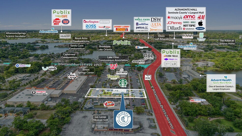 760 E Altamonte Dr, Altamonte Springs, FL à vendre - Photo de l’immeuble – Image 2 sur 5