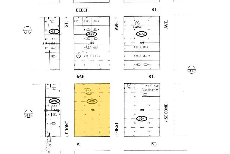 110 W A St, San Diego, CA à louer - Plan cadastral – Image 2 sur 18