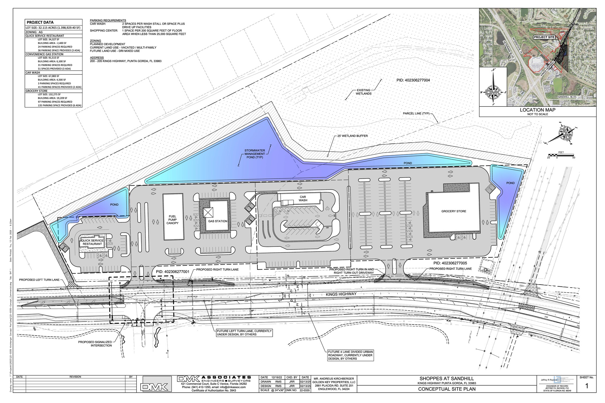 200 Kings Highway, Punta Gorda, FL à louer Plan de site– Image 1 sur 4