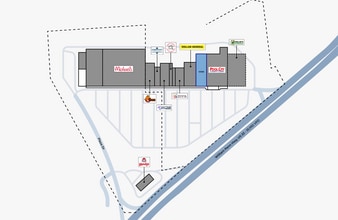 5030-5070 William Penn Hwy, Monroeville, PA à louer Plan de site– Image 1 sur 1