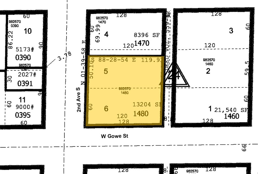 221 W Gowe St, Kent, WA à vendre - Plan cadastral – Image 2 sur 18