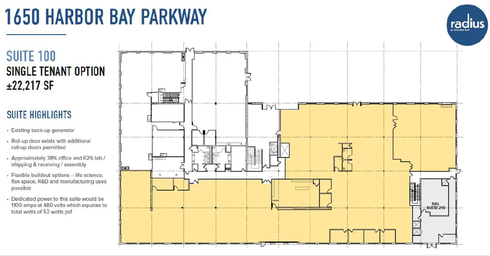 1650 Harbor Bay Pky, Alameda, CA à louer Plan de site– Image 1 sur 18