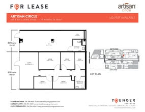 2973 W 7th St, Fort Worth, TX à louer Plan d’étage– Image 1 sur 1