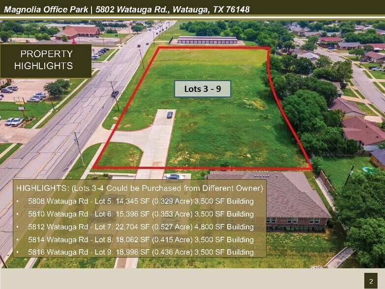 5802 Watauga Rd, Watauga, TX à vendre - Photo de l’immeuble – Image 2 sur 13