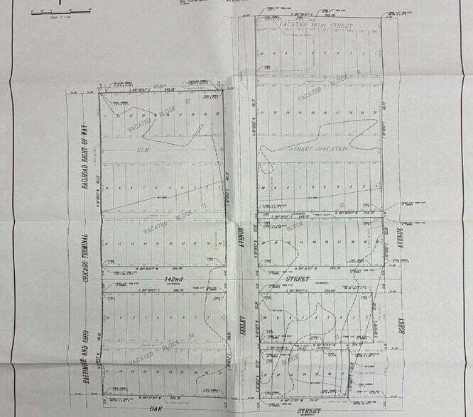 14000 Seeley Ave, Blue Island, IL à vendre - Plan cadastral – Image 2 sur 2