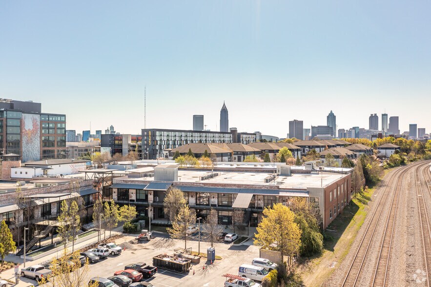 1000 Marietta St NW, Atlanta, GA à louer - Aérien – Image 3 sur 14