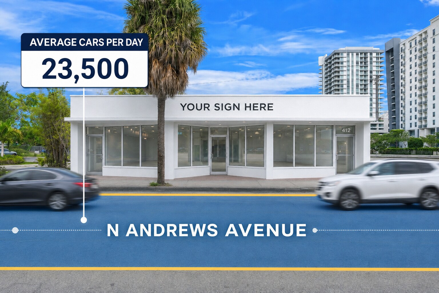 412-416 N Andrews Ave, Fort Lauderdale, FL à louer Photo principale– Image 1 sur 21