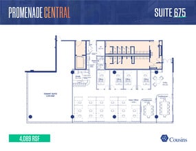 1200 Peachtree St NE, Atlanta, GA à louer Plan d’étage– Image 1 sur 1