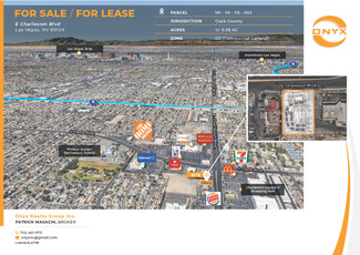 Plus de détails pour Approved Double-Drive-Thru Charleston, Las Vegas, NV - Terrain à vendre