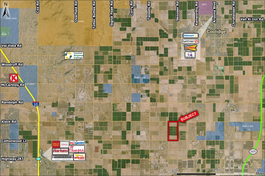 NEC 11 Mile Corner and Storey Road, Casa Grande, AZ à vendre - Photo principale – Image 1 sur 3