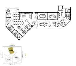 1825 S Grant St, San Mateo, CA à louer Plan d’étage– Image 1 sur 1