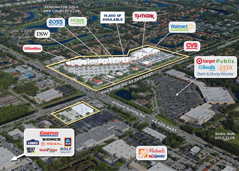 5010-5066 Airport Pulling Rd N, Naples, FL à louer - Aérien – Image 2 sur 4
