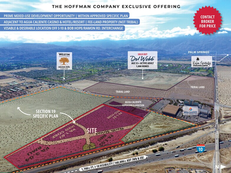 Ca I-10, Rancho Mirage, CA à vendre - Aérien – Image 3 sur 7