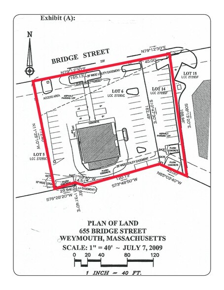 655 Bridge St, Weymouth, MA à vendre - Plan de site – Image 3 sur 4