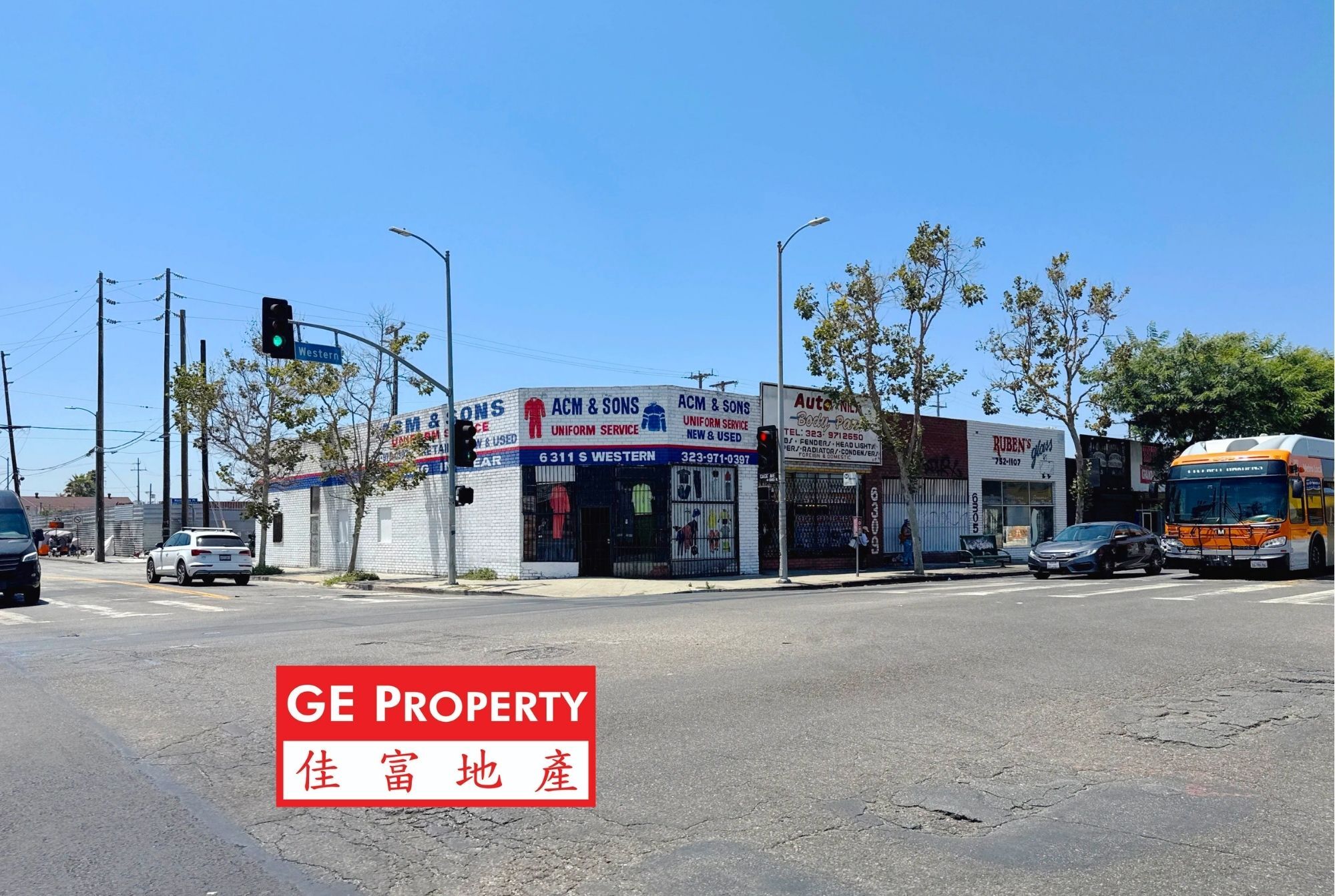 6301 S Western Ave, Los Angeles, CA à vendre Photo de l’immeuble– Image 1 sur 5