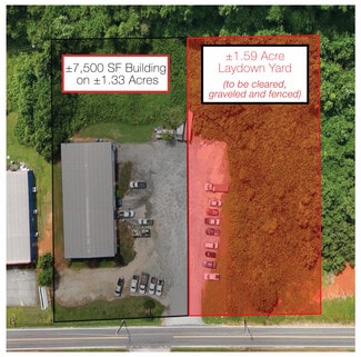 Plus de détails pour 851 California Ave, Spartanburg, SC - Terrain à louer