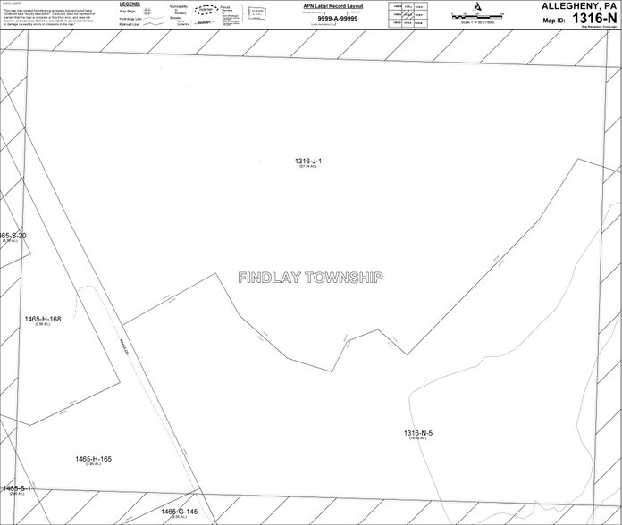 110 S Campus Dr, Imperial, PA à louer - Plan cadastral – Image 2 sur 14
