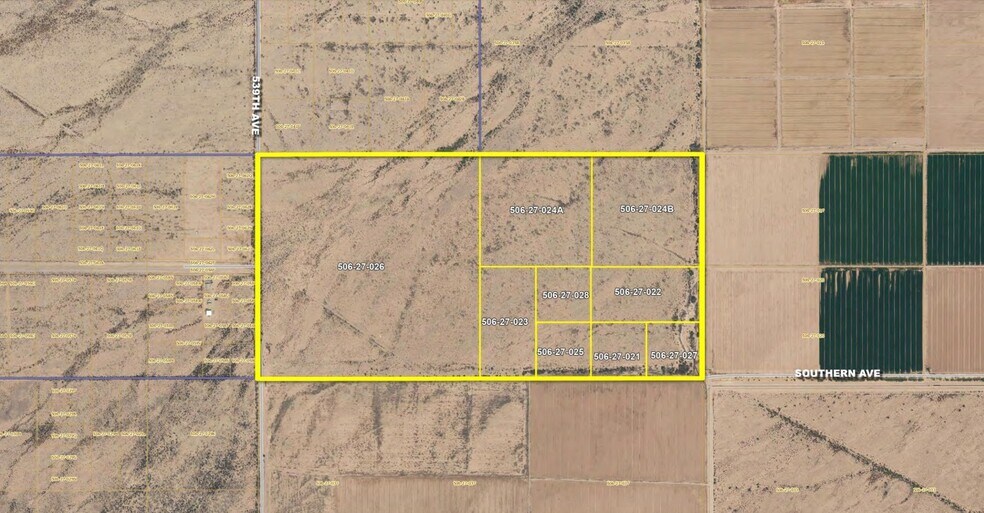 539th Ave & Southern Ave, Tonopah, AZ à vendre - Photo de l’immeuble – Image 1 sur 2