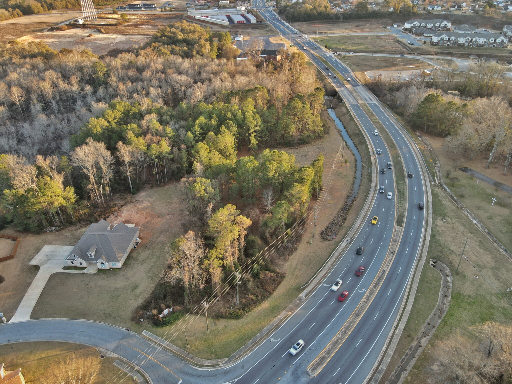 1104 Houston Lake Rd, Warner Robins, GA à vendre Aérien– Image 1 sur 13