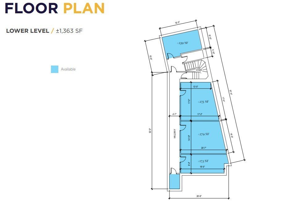 2 N Santa Cruz Ave, Los Gatos, CA à louer Plan d’étage– Image 1 sur 1