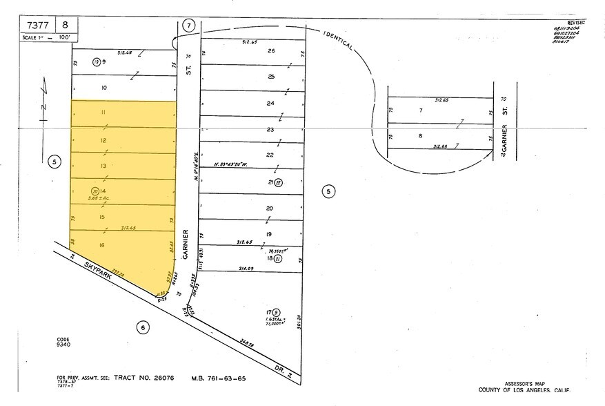 24215-24225 Garnier St, Torrance, CA à louer - Plan cadastral – Image 2 sur 10