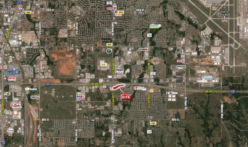 SEC Sunnylane Rd & I-240, Oklahoma City, OK à louer - Photo de l’immeuble – Image 2 sur 2