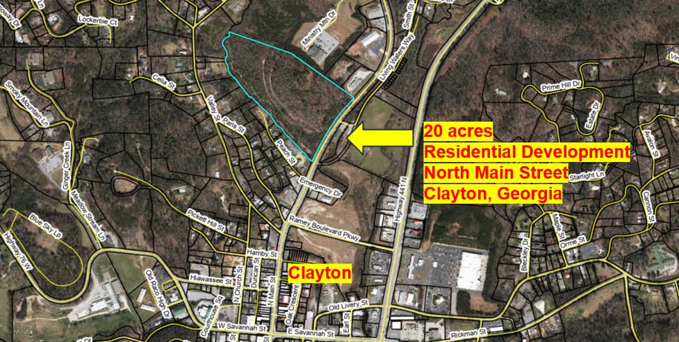 0 Main St, Clayton, GA à vendre - Aérien – Image 1 sur 4