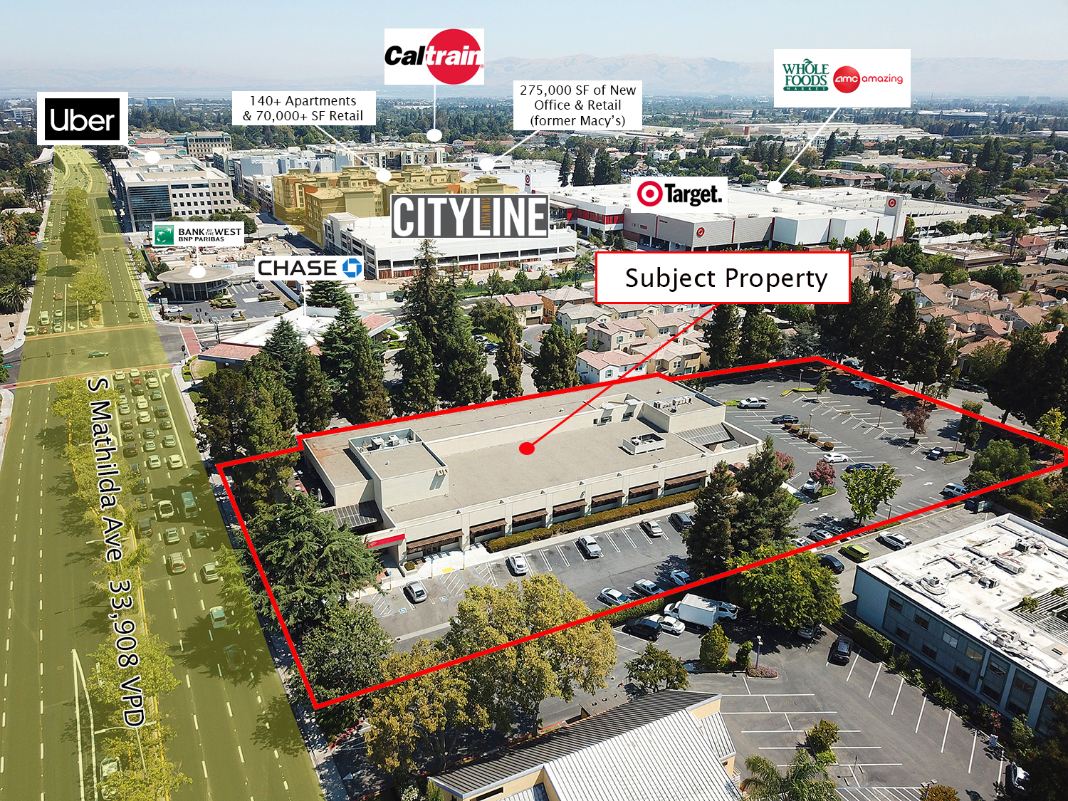 440-444 S Mathilda Ave, Sunnyvale, CA à louer Photo de l’immeuble– Image 1 sur 2