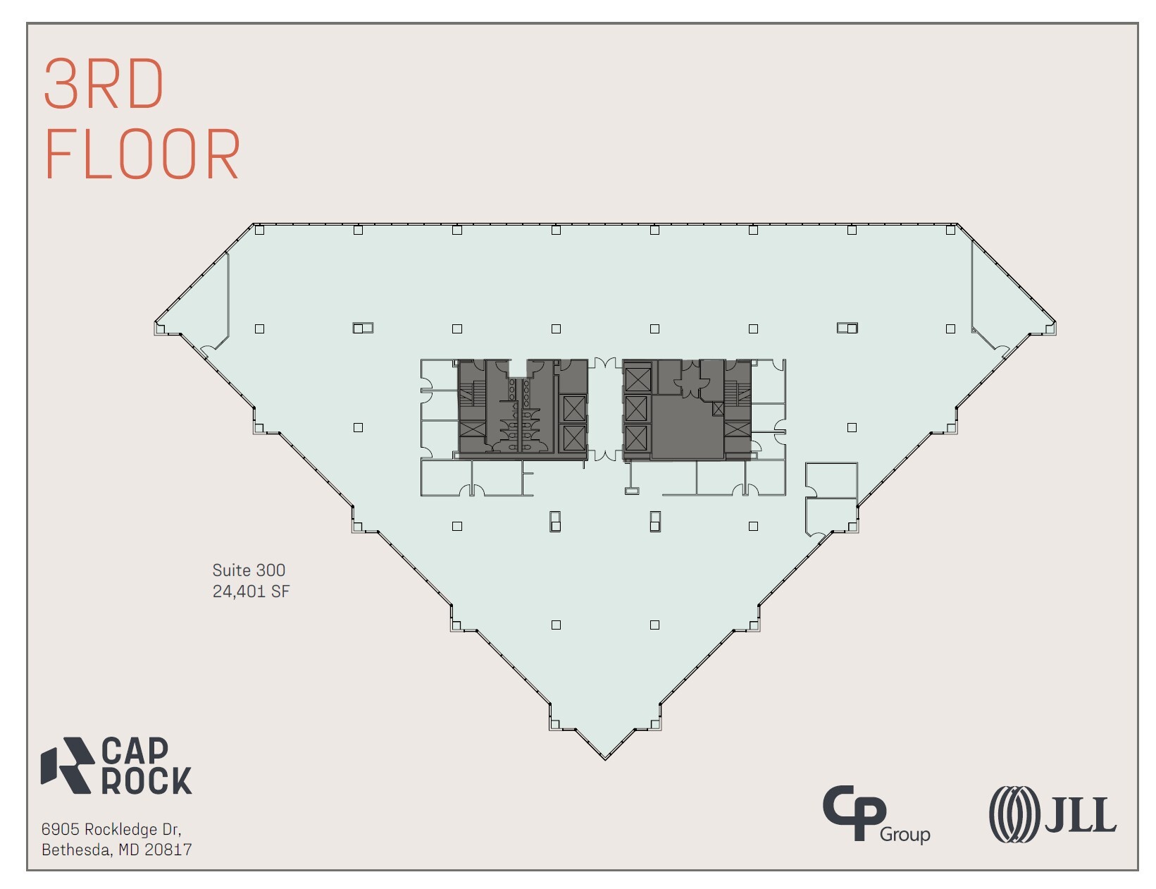 6903 Rockledge Dr, Bethesda, MD à louer Plan d’étage– Image 1 sur 1
