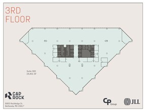 6903 Rockledge Dr, Bethesda, MD à louer Plan d’étage– Image 1 sur 1