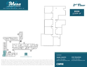 1930 S Alma School Rd, Mesa, AZ à louer Plan d’étage– Image 1 sur 14