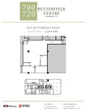 700 E Butterfield Rd, Lombard, IL à louer Plan d’étage– Image 1 sur 1