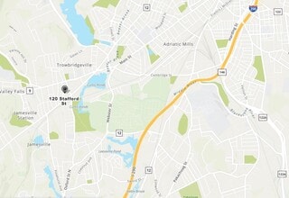 120 Stafford St, Worcester, MA à louer Carte– Image 2 sur 2