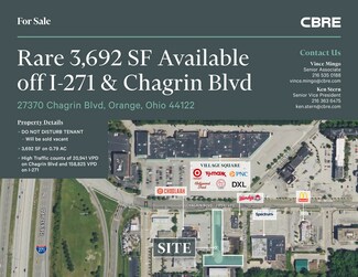 Plus de détails pour 27370 Chagrin Blvd, Beachwood, OH - Spécialisé à vendre