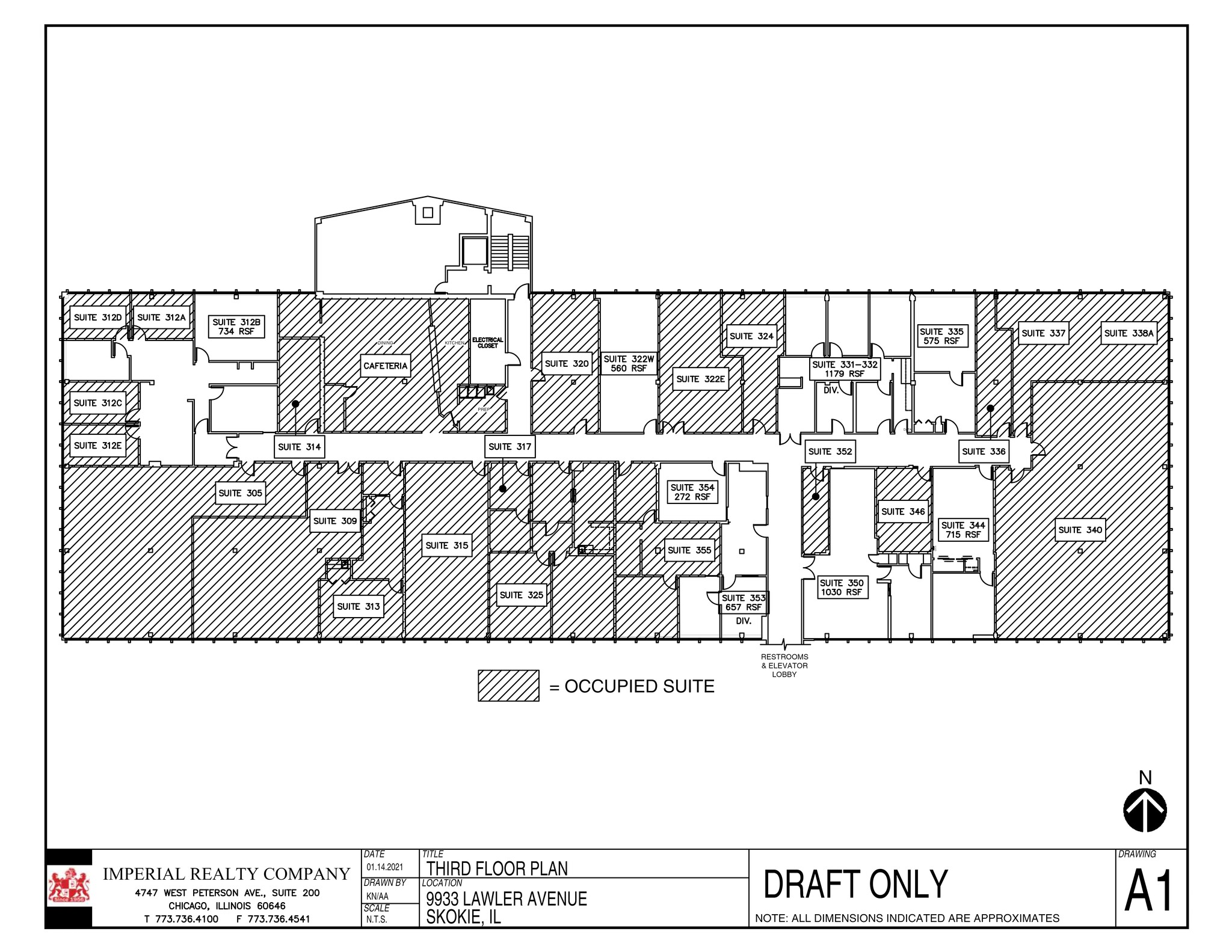 9933 Lawler Ave, Skokie, IL à louer Plan de site– Image 1 sur 1