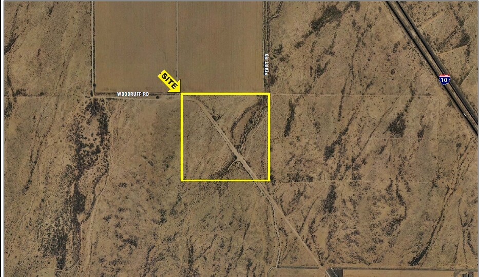 SWC Peart & Woodruff Rd, Casa Grande, AZ à vendre - Aérien – Image 1 sur 2