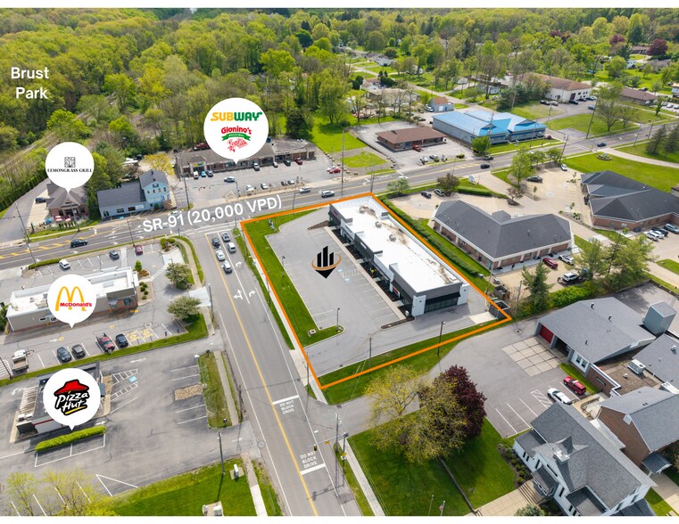 9 S Main St, Munroe Falls, OH à louer - Photo de l’immeuble – Image 3 sur 4