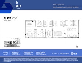 5801 Headquarters Dr, Plano, TX à louer Plan d’étage– Image 1 sur 1