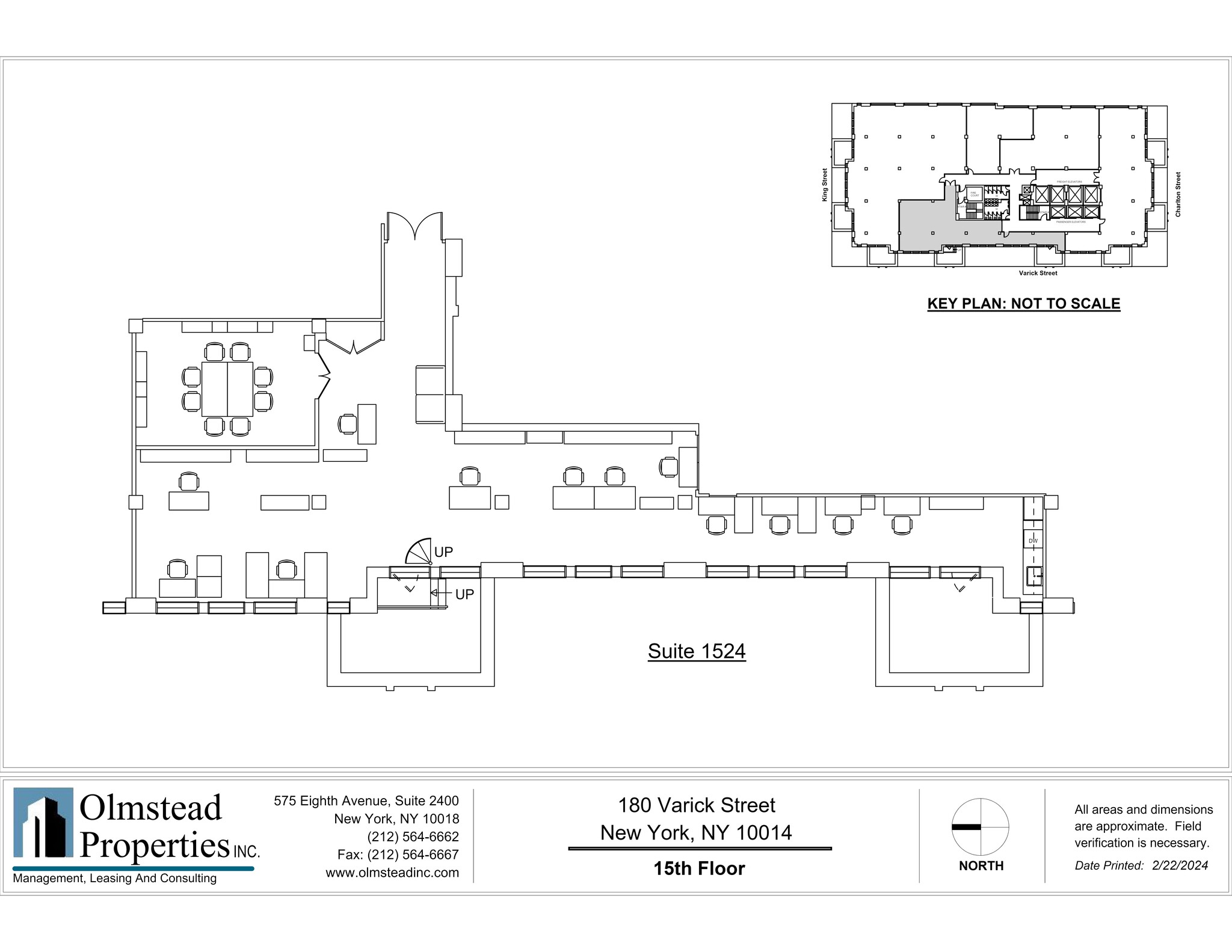 180 Varick St, New York, NY à louer Plan de site– Image 1 sur 1