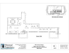 180 Varick St, New York, NY à louer Plan de site– Image 1 sur 1