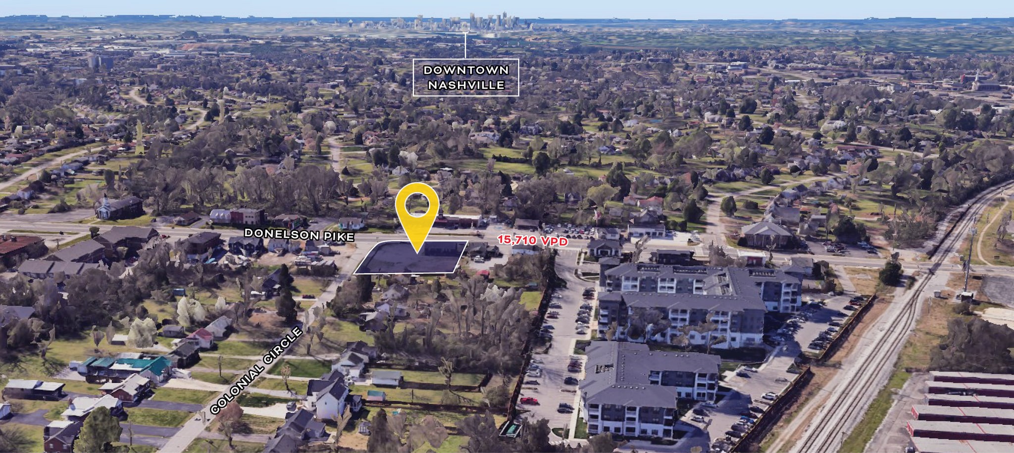 141 Donelson Pike, Nashville, TN à louer Aérien– Image 1 sur 2