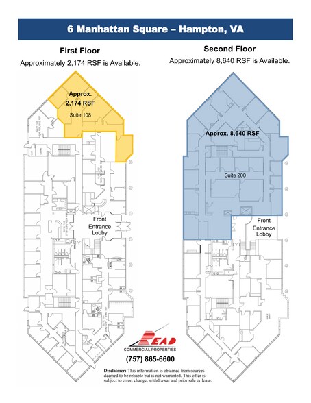 6 Manhattan Sq, Hampton, VA à vendre - Plan d’étage – Image 2 sur 10
