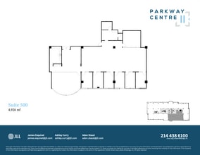 2805 Dallas Pkwy, Plano, TX à louer Plan d’étage– Image 1 sur 1