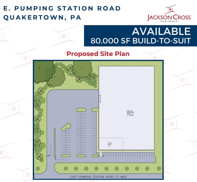 E Pumping Station Dr, Quakertown, PA à vendre - Plan de site – Image 2 sur 2