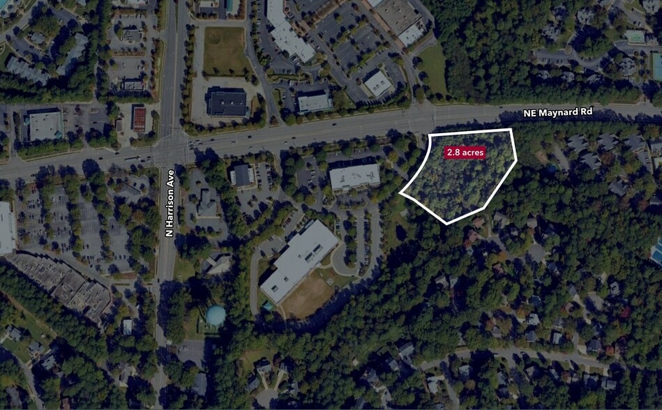 202 NE Maynard Rd, Cary, NC à vendre - Aérien – Image 2 sur 4
