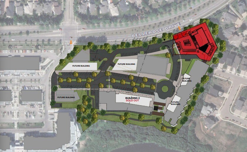 1290 Bellerose Dr, St. Albert, AB à vendre - Plan de site – Image 2 sur 4