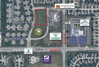 15778 S Brentwood St, Olathe, KS - VUE AÉRIENNE  vue de carte