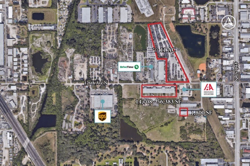 5200 126th Ave N, Clearwater, FL à louer - Photo de l’immeuble – Image 2 sur 2