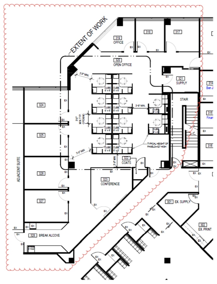 8403 Colesville Rd, Silver Spring, MD à louer Plan d’étage– Image 1 sur 6